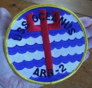 USS OCEANUS ARB-2 US NAVY Battle Damage Repair Ship USN Military Patch - Picture 1 of 6