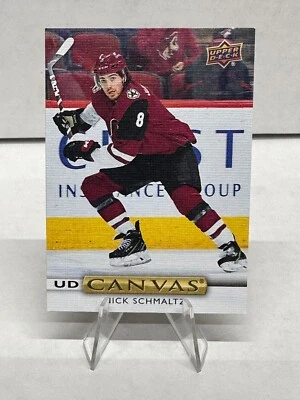 2019-20 Upper Deck Series 1 CANVAS Card #C72 Nick Schmaltz Arizona Coyotes - Image 1 of 2