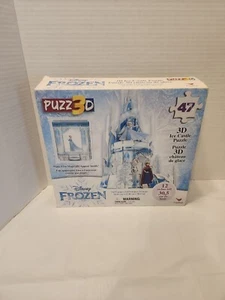 Disney’s Frozen 3D Ice Castle Puzzle- 47 Pieces- Use Phone To Make Elsa Appear! - Picture 1 of 2
