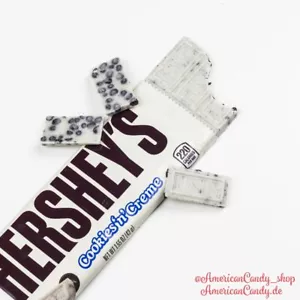 Aus Amerika: 10x Hershey's Cookies 'n' Creme (weiße Schokolade mit Keksstücken) - Imagen 1 de 2