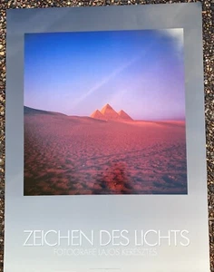 Poster 800x600mm Pyramids, Egypt Art&Book, Lajos Keresztes 1986 - Picture 1 of 1