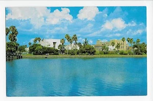 Vintage Postcard Daytona Beach FL Beach Street Waterfront Park Florida - Picture 1 of 4