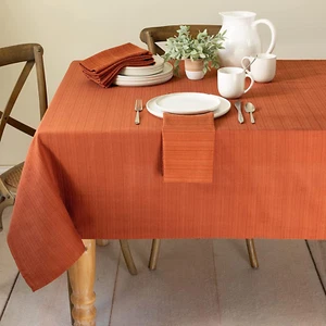 Benson Mills Textured Fabric Table Cloth, Fall, Harvest, and Thanksgiving Tablec - Picture 1 of 12