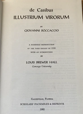 De Casibus Illustrium Virorum - by Giovanni Boccaccio - Image 1 of 4