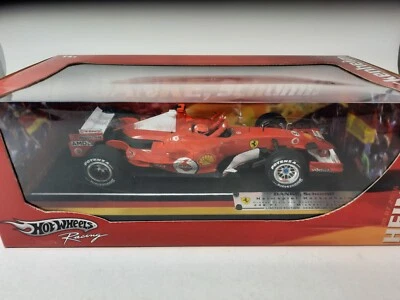 Hot Wheels Ferrari 248 F1 #5 Michael Schumacher 2006 DANKE SCHUMI ! 1/18 J2993 - Immagine 1 di 3