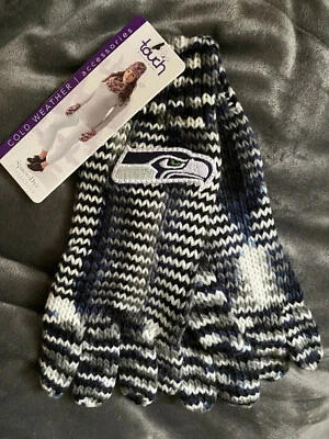 Guantes para mujer Touch By Alyssa Milano Seattle Seahawks nuevos con etiquetas - ¡Súper lindos! Muy suave Foto 1 de 4
