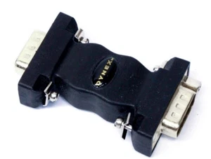 Dynex DB9 9-Pin Male to 9-Pin Male Serial Gender Changer Converter Adapter - Picture 1 of 1