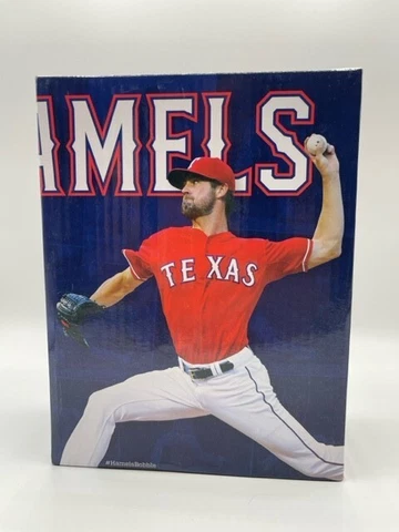 Texas Rangers Cole Hamels Bobblehead 2016 BDA Dr Pepper Tom Thumb New in box Cover