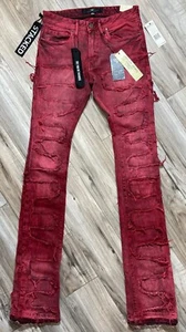 JORDAN CRAIG  MARTIN STACKED - OASIS DENIM (RED) - Picture 1 of 5