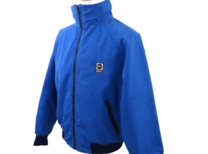 Vintage ABC Sports Sportsmaster Men Blue Winter Full Zip Bomber Jacket Large USA - Picture 1 of 13