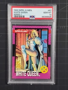 1992 Impel X-men #67 White Queen PSA 10 - Foto 1 di 2