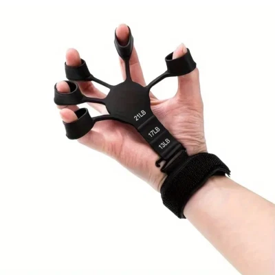 Handgriff-Verstärker Kraftgreifer Fingertrainer Therapie Unterarmtrainer Fitness - Bild 1 von 4