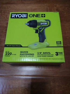 Ryobi PCL250B 18V 3/8 " Impact Wrench Tool Only  - Image 1 of 4