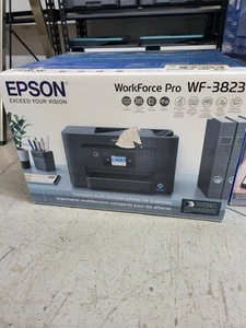 Epson Workforce Pro WF-3823 Wireless All-In-One Printer with Auto 2-Sided Print - Picture 1 of 6