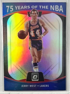 2021-22 Prizm #40 杰里·韦斯特 75 年 NBA 洛杉矶湖人队 — 第 1/2 张图片