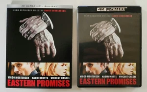 Eastern Promises 4K UHD & Blu-Ray with OOP Slipcover (Kino Lorber) Like New - Imagen 1 de 3