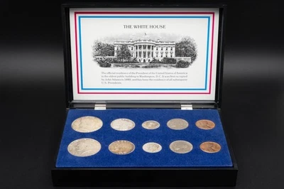 1963 & 1964 10 Coin Set 6 Silver 4 Clad - Image 1 of 4