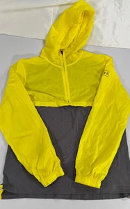 Under Armour Herren Fitted Anorak Half-Zip Hoodie Windbreaker gelb/grau Gr. L - Bild 1 von 8