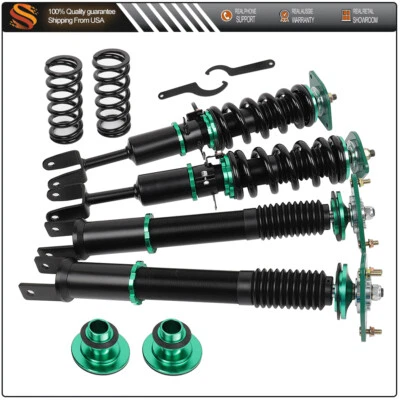 For Nissan 350Z 2003-2008 Coilovers Adj Height Strut Springs Shock Suspension - Image 1 of 4