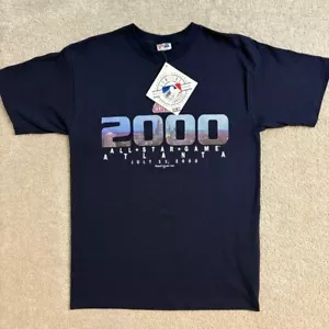 NWT Majestic MLB All Star Game 2000 Atlanta Graphic T-Shirt Mens Size M - Picture 1 of 9