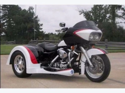 Running Board LED Fog Lamps Driving Lights Kit for Harley Davidson Tri Glide - Image 1 of 4