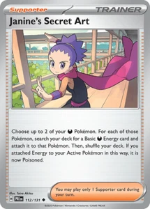 3x Janine's Secret Art 112/131 Prismatic Evolutions Regular - Picture 1 of 1