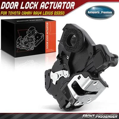 Actuador de bloqueo de puerta delantero derecho para Toyota Camry RAV4 Tundra Sequoia Lexus ES350 Foto 1 de 4