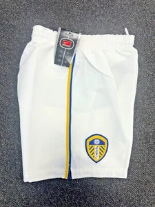 Nike Kids Leeds United Football Shorts / 2000-02 / Home White / RRP £20 - Picture 1 of 4