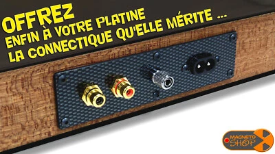 GOLD OR RCA UPGRADE TURNTABLE VINYL PHONO KIT (CINCH) + GROUND + SUPPLY  - Image 1 of 4