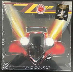 ZZ TOP ELIMINATOR GOLD VINYL LP LIMITED EDITION NEW SEALED MINT - Picture 1 of 2