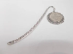 Lucky Sixpence Geburtstag / Jubiläum Münze Bubble Lesezeichen 1953 - 1967 - Picture 1 of 1