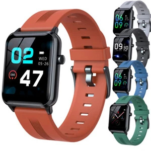 Smart Watch Call Message Reminder Waterproof Fitness Wristband for iOS Android - Picture 1 of 21