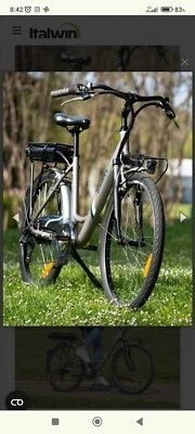 BICI ELETTRICA ITALWIN NUVOLA 4  26" STEEL - Immagine 1 di 3