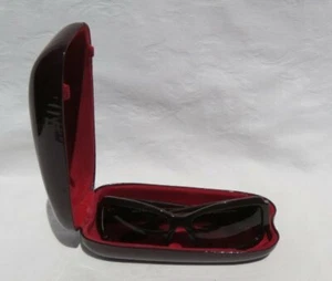 KENZO France Sunglasses #3054 Brown Thick Chunky Women’s + Hard Case - Picture 1 of 4