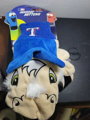 MLB TEXAS RANGERS MASCOT MITTENS L/XL Cover