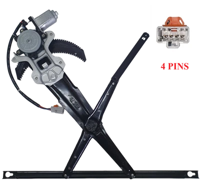 Front Right Window Regulator W/Motor 4Pin-Honda Civic EK EJ 2D Coupe/Hatch 95-00 - image 1 of 4
