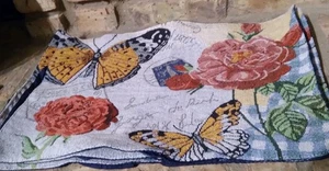 Tischsets 4er Set Küche Wandteppich (13"x19") bunte Schmetterlinge - Bild 1 von 7