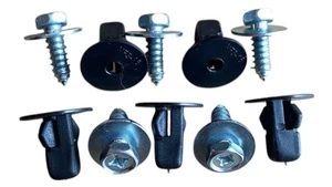 FIT AUDI Wheel arch liner screw + clamps rivet fasteners trim clips - Picture 1 of 6