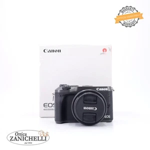 Canon EOS M6+EF-M 15-45 IS USM Usato (F602) - Picture 1 of 7