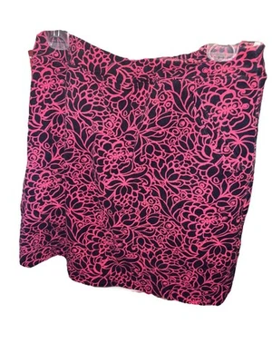 Falda corta Talbots azul marino y rosa 1x talla grande Foto 1 de 2