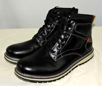 Botas de tornozelo masculinas Xray Carter pretas tamanho 12 EUA - Imagem 1 de 4