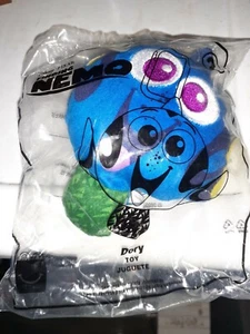 NEW! #2 Dory Nemo 2020 Mcdonalds Disney Pixar Plush Backpack Clip Happy Meal Toy - Picture 1 of 1
