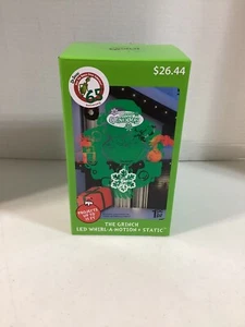 The Grinch Whirl A Motion Static Christmas Whirling Holiday Icons Projector 15ft - Picture 1 of 1