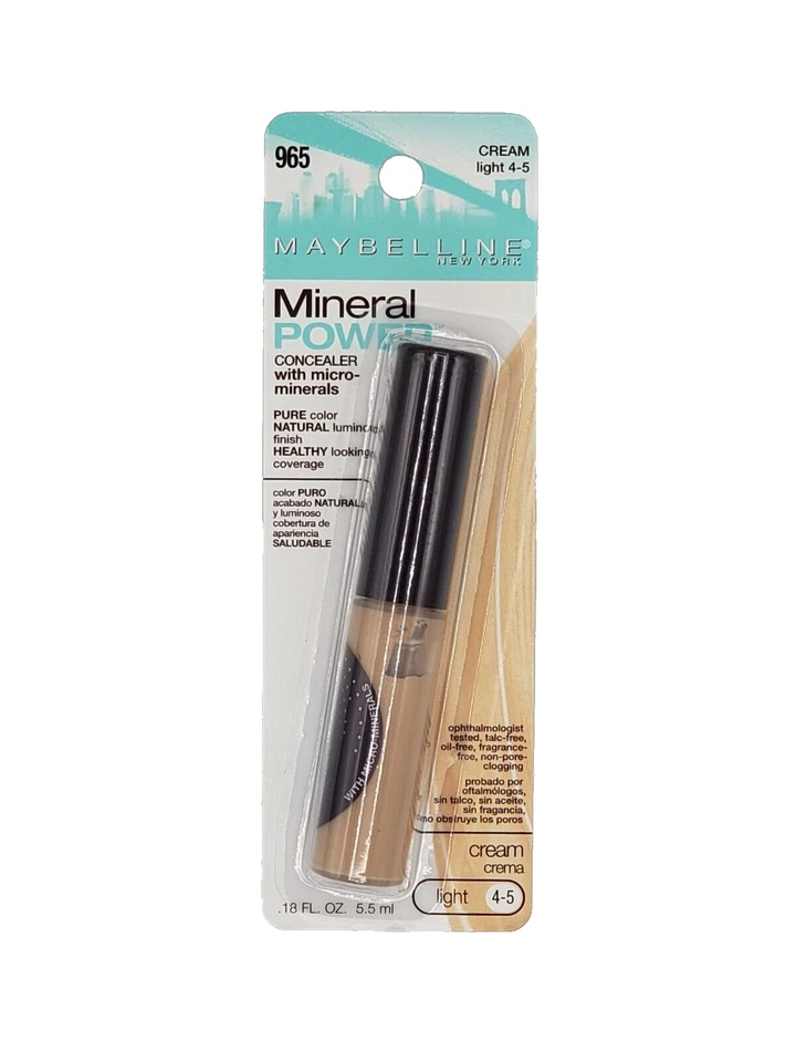NEW Maybelline Mineral Powder Concealer With Micro Minerals 965 Cream Light 4-5 - Image 1 of 1