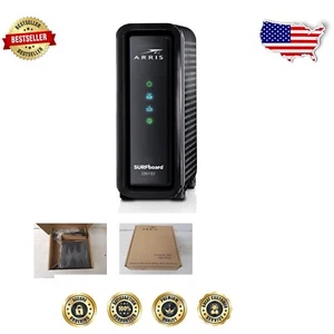 Compact DOCSIS 3.0 Cable Modem with Gigabit Ethernet - Ideal for HD Streaming - Picture 1 of 4