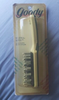 Modelador de sopro vintage Goody 1989 Ultra-lite antiestático. Novo no pacote. - Imagem 1 de 4