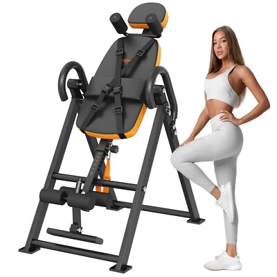 VEVOR Inversion Table Foldable Strength Training Equipment Hang Exercise Bench - image 1 of 4