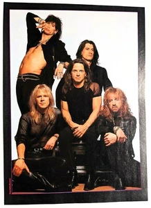 AEROSMITH / STEVEN TYLER / REVISTA DE BANDA PÁGINA COMPLETA PINUP RECORTE DE PÓSTER (4) - Imagen 1 de 1