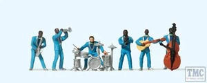 PR10112 Preiser OO/HO Scale Jazz Band (6) Exclusive Figure Set - Picture 1 of 1