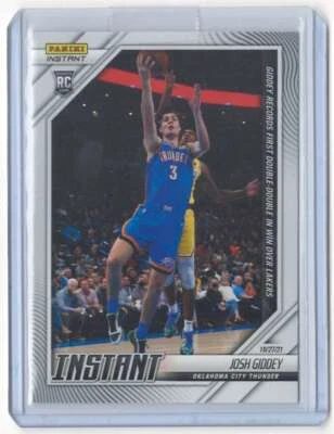 JOSH GIDDEY RC 2021-22 Panini Instant ROOKIE /305 #15 OKC Thunder ID:23 ID:23804 - Image 1 of 2